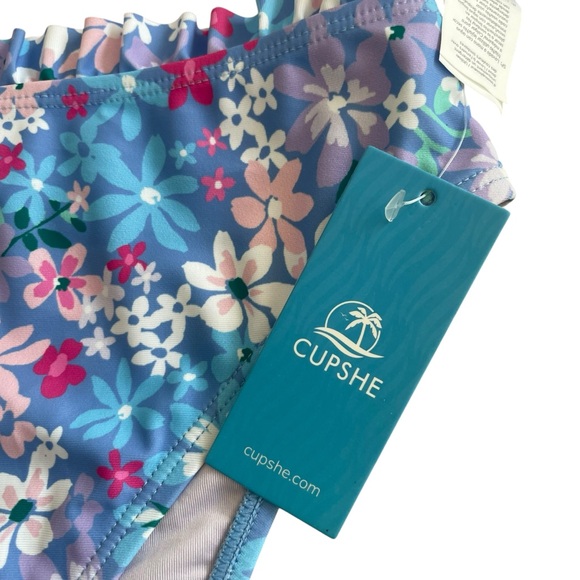 Cupshe Floral Bikini NWT Two Piece Set - Picture 5 of 9